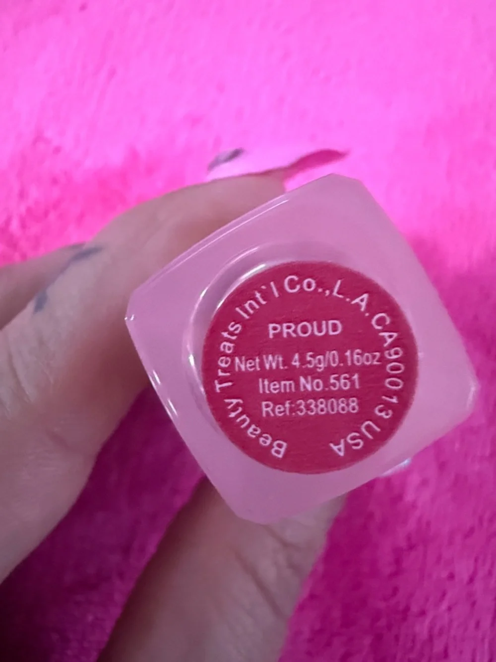 Treat Yourself Long-Lasting High Shine Lipstick - Pink